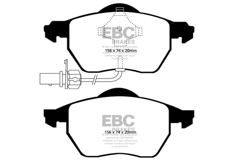 EBC Disc Brake Pad Set UD840 Photo - Primary