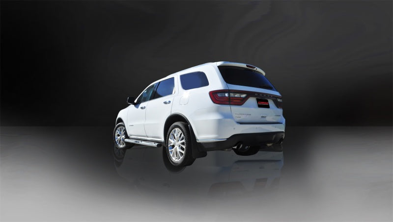 Corsa Performance Sport Dual Rear Cat-Back Exhaust 11-14 Dodge Durango 5.7L V8 Black 14459BLK Photo - Mounted