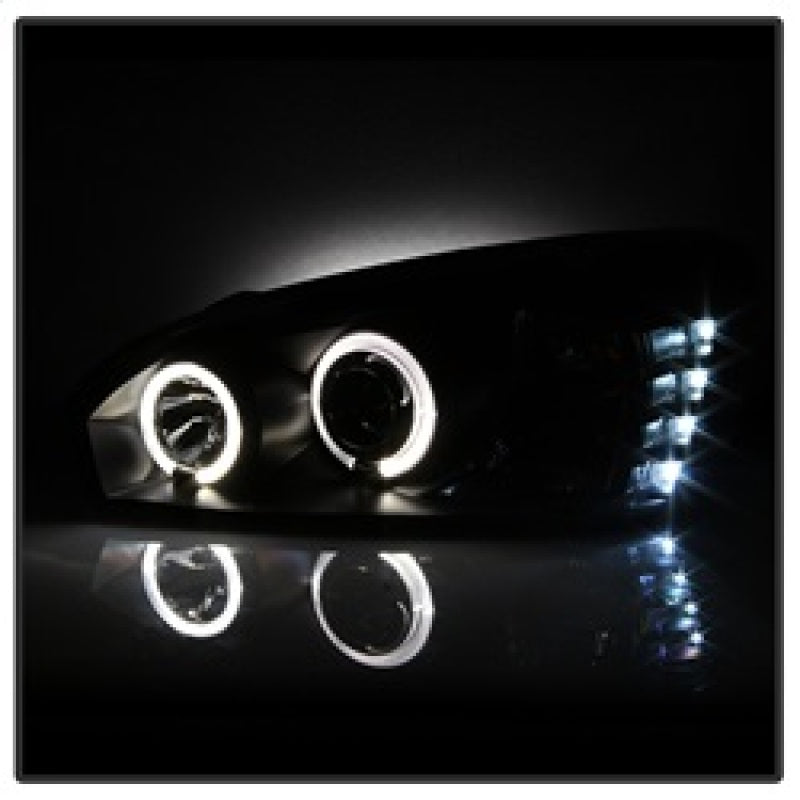 Spyder Chevy Malibu 04-07 Projector Headlights LED Halo LED Black High H1 Low H1 PRO-YD-CM04-HL-BK 5042675 5042675 Photo - Unmounted