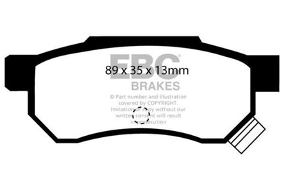 EBC Disc Brake Pad Set DP4642/2R Photo - Primary