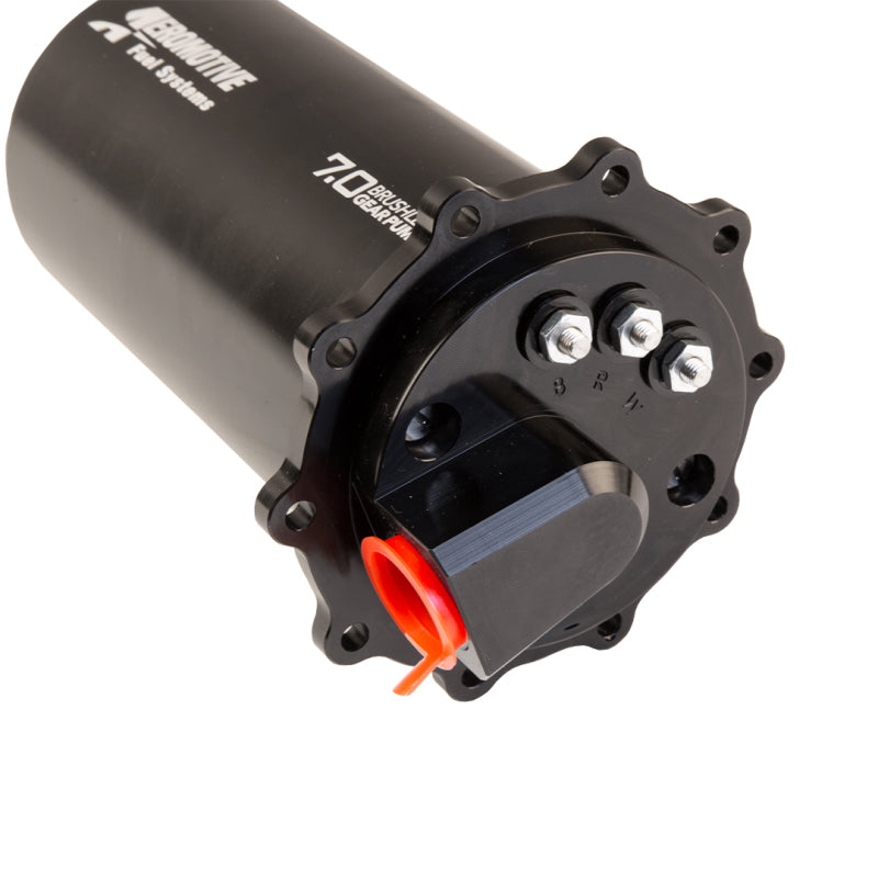 Aeromotive Fuel Pump TVS Universal In-Tank 90-Deg Outlet BL Spur Gear 7.0 19323 19323 Photo - out of package