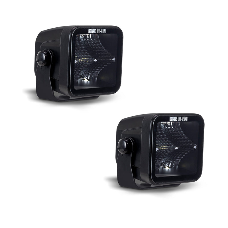 Borne Off-Road Light Pods (Kit of 2) 3x3 Flood BNLT-LP33-2F BNLT-LP33-2F Photo - Primary