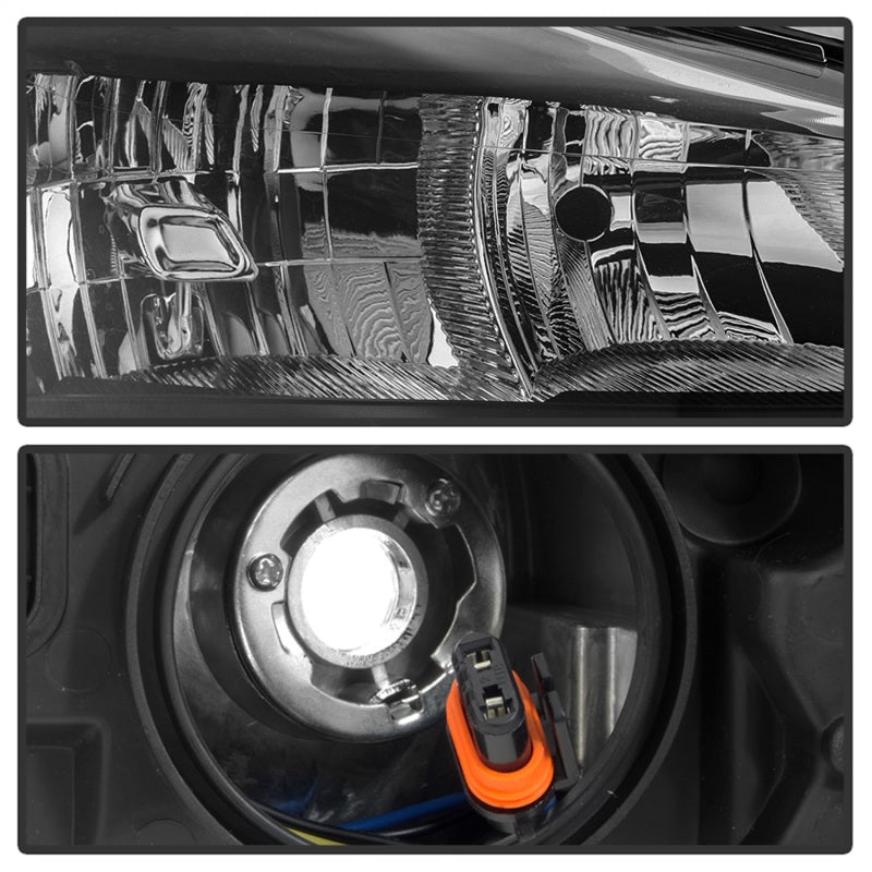 SPYDER xTune 13-16 Ford Escape OEM Style Headlights -Black (HD-JH-FESCA13-AM-BK) 9042454 9042454 Photo - Unmounted