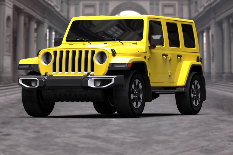 Rally Armor 18-22 Jeep JL Wrangler Black UR Mud Flap w/ Grey Logo MF54-UR-BLK/GRY MF54-UR-BLK/GRY User 1