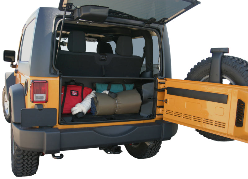 Tuffy Products Tuffy Jk Tailgate Security Enclosure- 01Blk 2011+Jk Wg 282-01 282-01 Photo - Mounted