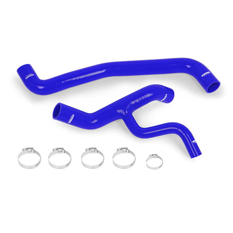 Mishimoto 97-04 Ford F-150 5.4L V8 (w/o Oil Cooler) Blue Silicone Radiator MMHOSE-F54-97BL Photo - Primary