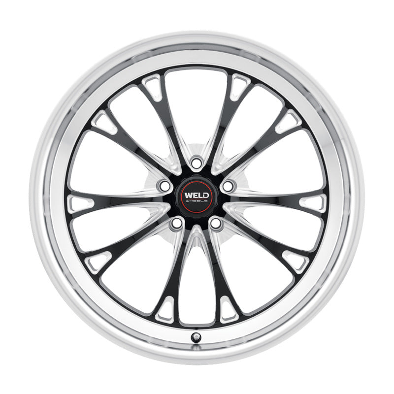 Weld Belmont 20x10.5 / 5x127 BP / ET13 BS6.25 Gloss Black MIL DIA 78.1 S11300573625