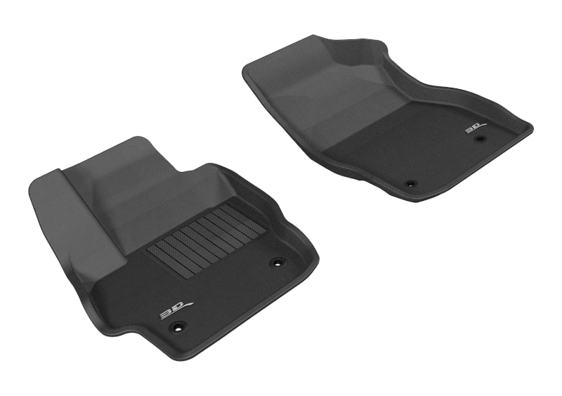 3D MAXpider 2010-2013 Mazda Mazda3 Kagu 1st Row Floormat - Black L1MZ01311509 L1MZ01311509 Photo - Primary