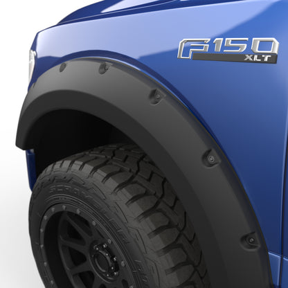 EGR 2018 Ford F-150 Bolt-On Look Fender Flares - Set - Black Matte 793575 793575 Photo - Close Up