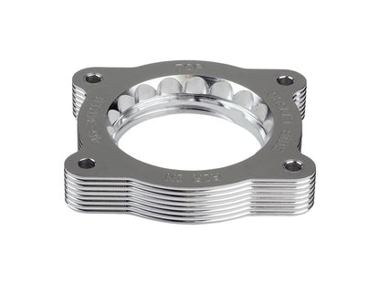 aFe 07-13 Chevrolet Silverado 1500/GMC Sierra 1500 Silver Bullet Throttle Body Spacer - Silver 46-34019 46-34019 Photo - Unmounted