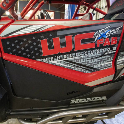 Wehrli 2019+ Honda Talon 1000X/R Front Lower Door Kit - Talon Red WCF102025-TNR WCF102025-TNR User 1