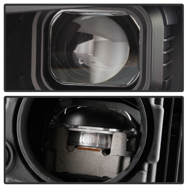 Spyder Chevy Camaro 16-18 HID Model Full LED Headlights Black PRO-YD-CCAM16HIDAP-SEQ-BK 5087355 5087355 Photo - Unmounted