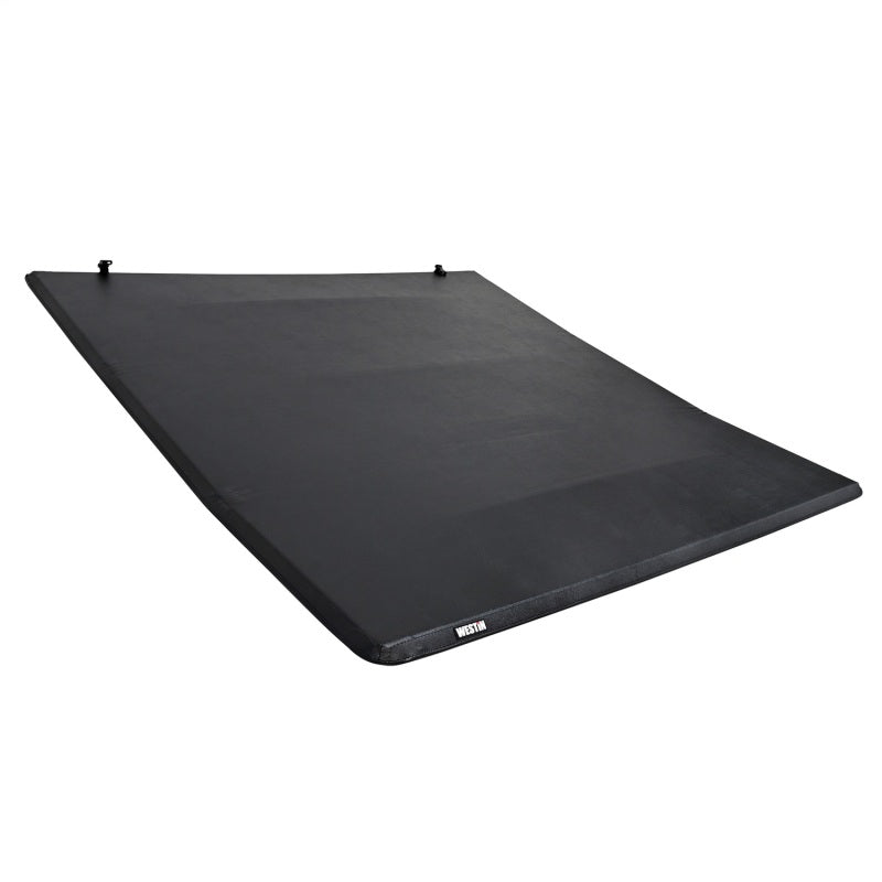 Westin 20-24 Chevy/GMC Silverado/Sierra 2500/3500HD 6ft. 10in. Bed Soft Tri-Fold Tonneau Cover - Blk 19-23995 19-23995 Photo - Unmounted