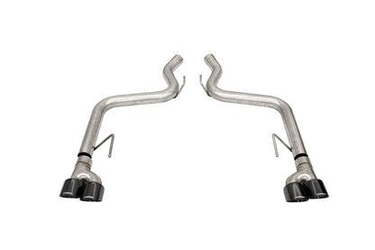 CORSA Performance Corsa 18-21 Ford Mustang GT Black 3.0in PVD AxleBack Exhaust w/4.0in Quad Pro Tips 21087BLK 21087BLK Photo - Primary