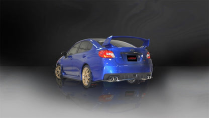 Corsa Performance Catback Exhaust System W/ Polished Tips Subaru WRX STI 2015+ 14857 Photo - Mounted