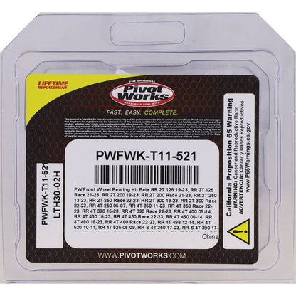 Pivot Works Ktm Fw Brg Kit PWFWK-T11-521 PWFWK-T11-521 Photo - Primary