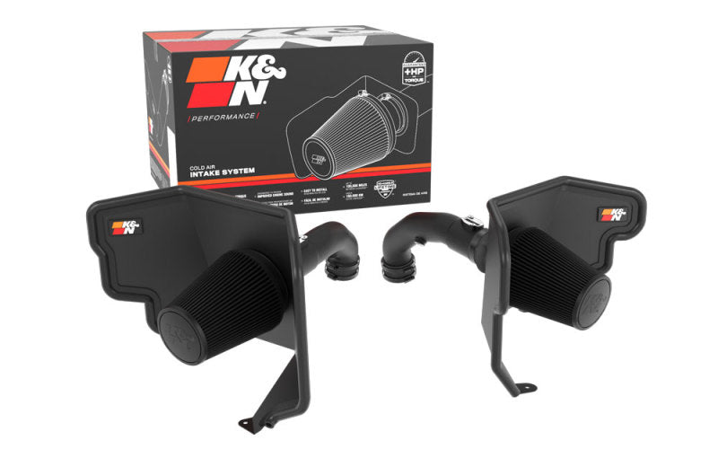 K&N Engineering K&N 22-23 Toyota Tundra V6- 3.5L Blackhawk Performance Intake Kit 71-9042 71-9042 Photo - out of package