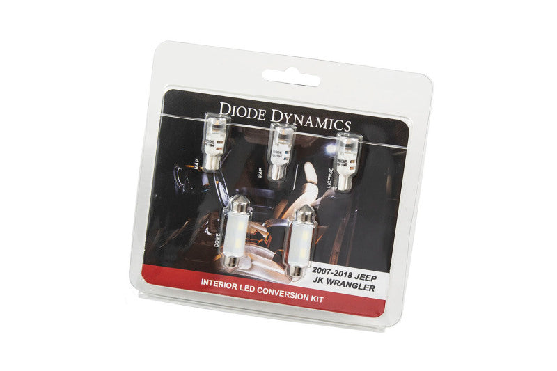Diode Dynamics Wrangler JK 4dr Interior Kit Stage 2 - Cool - White DD0364 DD0364 User 7