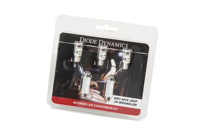 Diode Dynamics Wrangler JK 4dr Interior Kit Stage 2 - Cool - White DD0364 DD0364 User 7