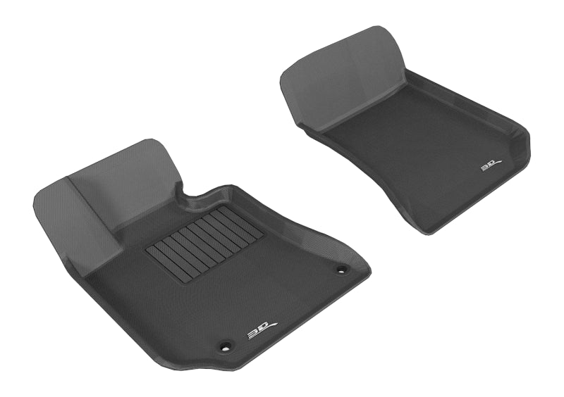 3D MAXpider 2010-2012 Mercedes-Benz E-Class Coupe C207 Kagu 1st Row Floormat - Black L1MB05211509 L1MB05211509 Photo - Primary
