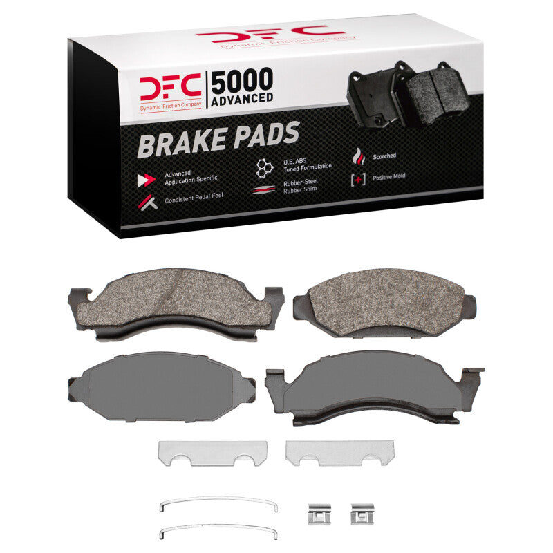 DFC DFC 5000 Advanced Semi Met Brake Pads Brakes, Rotors & Pads Brake Pads - OE main image