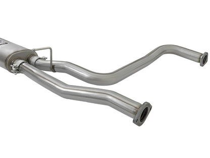 aFe Rebel Series 2-1/2" Cat-Back Exhaust System w/ Polished Tip Nissan 49-46126-P Photo - Unmounted