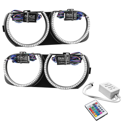 ORACLE Lighting Oracle 15-21 Dodge Challenger Pre-Installed Halo Headlight Bezel - ColorSHIFT w/ Simple Controller 7739-504 7739-504 Photo - Primary