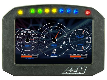 AEM CD-5L Carbon Logging Flush Digital Dash Display 30-5601F 30-5601F Photo - out of package