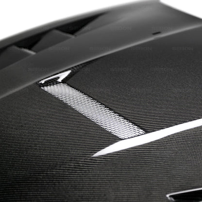 Seibon 15-17 Ford Focus TV-Style Carbon Fiber Hood HD16FDFO-TV HD16FDFO-TV Photo - Primary