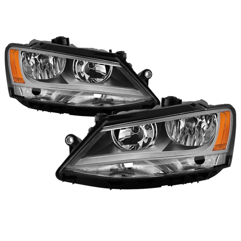 SPYDER xTune 11-18 Volkswagen Jetta Sedan OEM Style Halogen Headlights - Chrome (HD-JH-VJ11-AM-C) 9042348 9042348 Photo - Primary