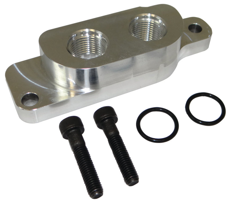 Moroso GM LS Remote Oil Filter Adapter 23688 23688 Photo - Primary