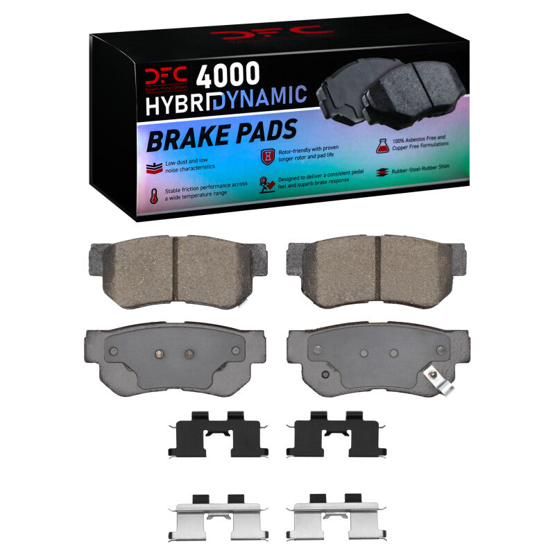 DFC DFC 4000 HybriDynamic Brake Pads Brakes, Rotors & Pads Brake Pads - OE main image
