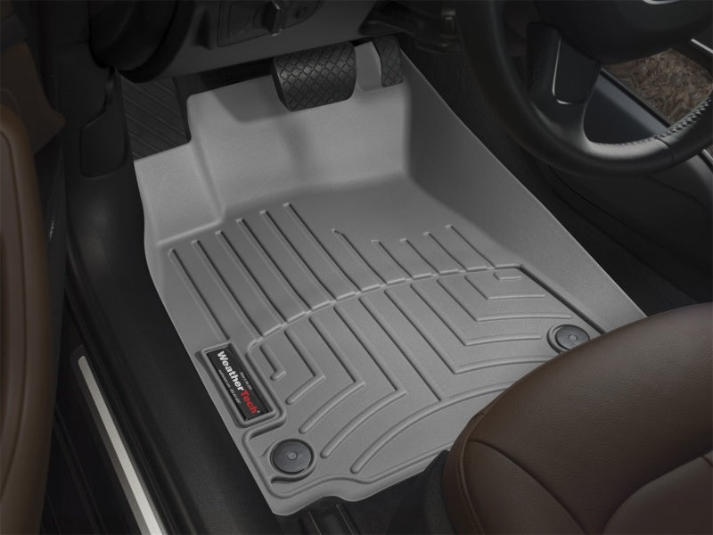 WeatherTech WT FloorLiner - Front - Grey Floor Mats Floor Mats - Rubber main image