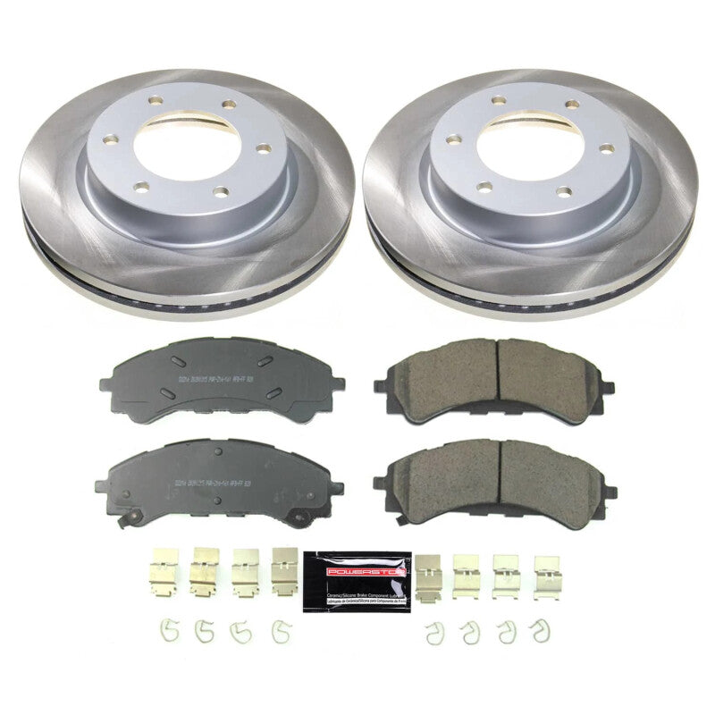 PowerStop Power Stop 19-22 Ford Ranger Front Semi-Coated Rotor Kit SC8413 SC8413 Photo - Primary