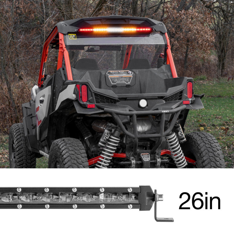 XKGLOW XK Glow Super Slim Offroad LED Chase Bar 4 Modes 72w 26in XK068026