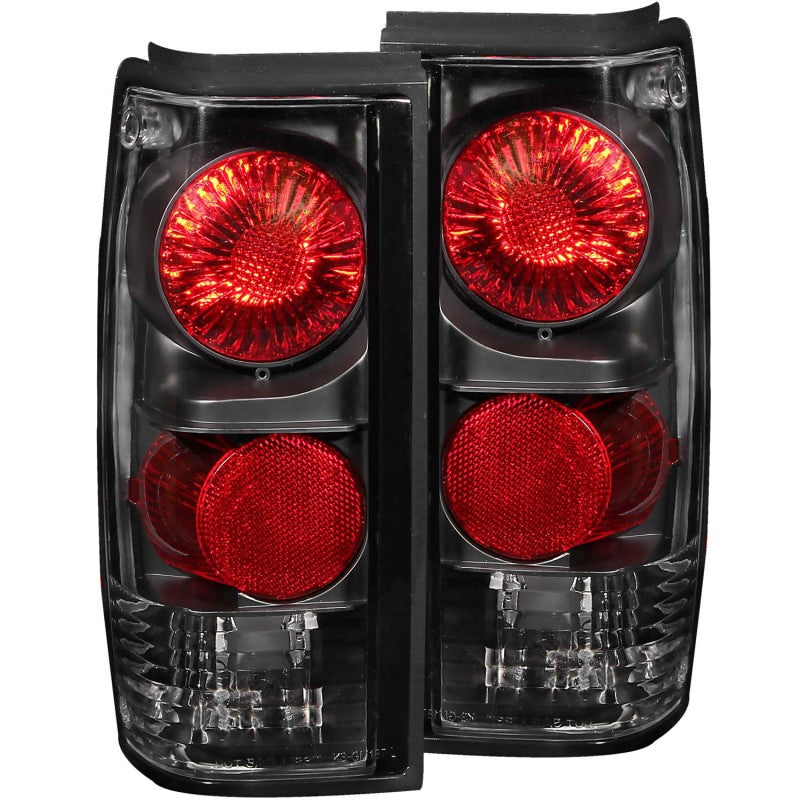 Anzo 1982-1994 Chevrolet S-10 Taillights Black 211031 Photo - Primary
