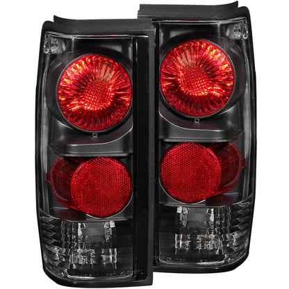 Anzo 1982-1994 Chevrolet S-10 Taillights Black 211031 Photo - Primary