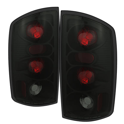Spyder Dodge Ram 02-06 1500/Ram 2500/3500 03-06 Euro Style Tail Lights Black Smoke ALT-YD-DRAM02-BSM 5078100 5078100 Photo - Primary