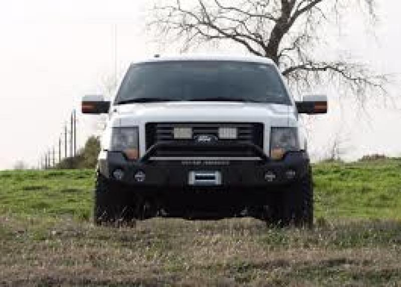 Road Armor 09-14 Ford F-150 Stealth Front Winch Bumper w/Pre-Runner Guard - Tex Blk 66134B 66134B Photo - Primary