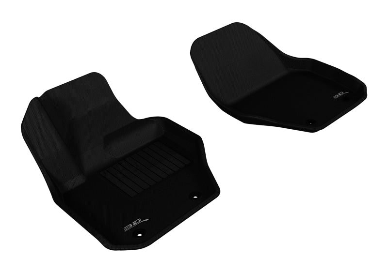 3D MAXpider 2010-2018 Volvo XC60/S60/V60 Kagu 1st Row Floormat - Black L1VV01511509 L1VV01511509 Photo - Primary