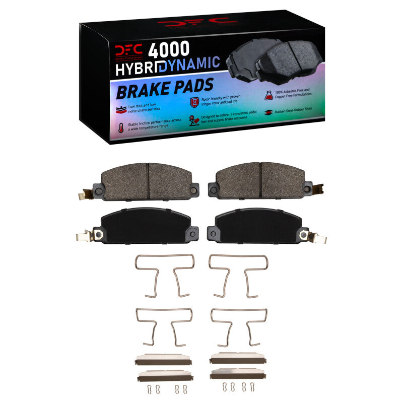 DFC DFC 4000 HybriDynamic Brake Pads Brakes, Rotors & Pads Brake Pads - OE main image