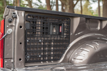 BuiltRight Industries 2017+ Ford F-250/350/450 Rear Drivers Bedside Rack 102015 102015 Photo - Mounted