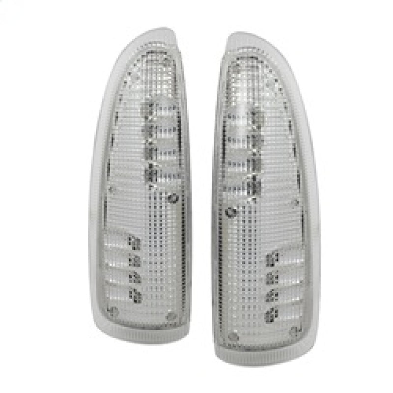 SPYDER xTune Ford Superduty F250-F650 03-07 Amber LED Mirror Signal Lens - Clear ACC-LED-FDSD99-MR-C 9924712 9924712 Photo - Primary