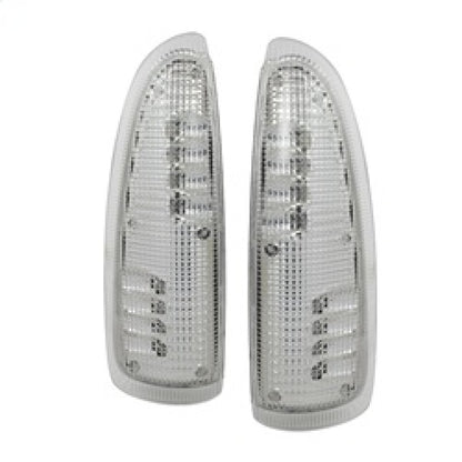 SPYDER xTune Ford Superduty F250-F650 03-07 Amber LED Mirror Signal Lens - Clear ACC-LED-FDSD99-MR-C 9924712 9924712 Photo - Primary