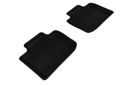 3D MAXpider 2014-2020 Lexus IS Kagu 2nd Row Floormats - Black L1LX03421509 L1LX03421509 Photo - Primary