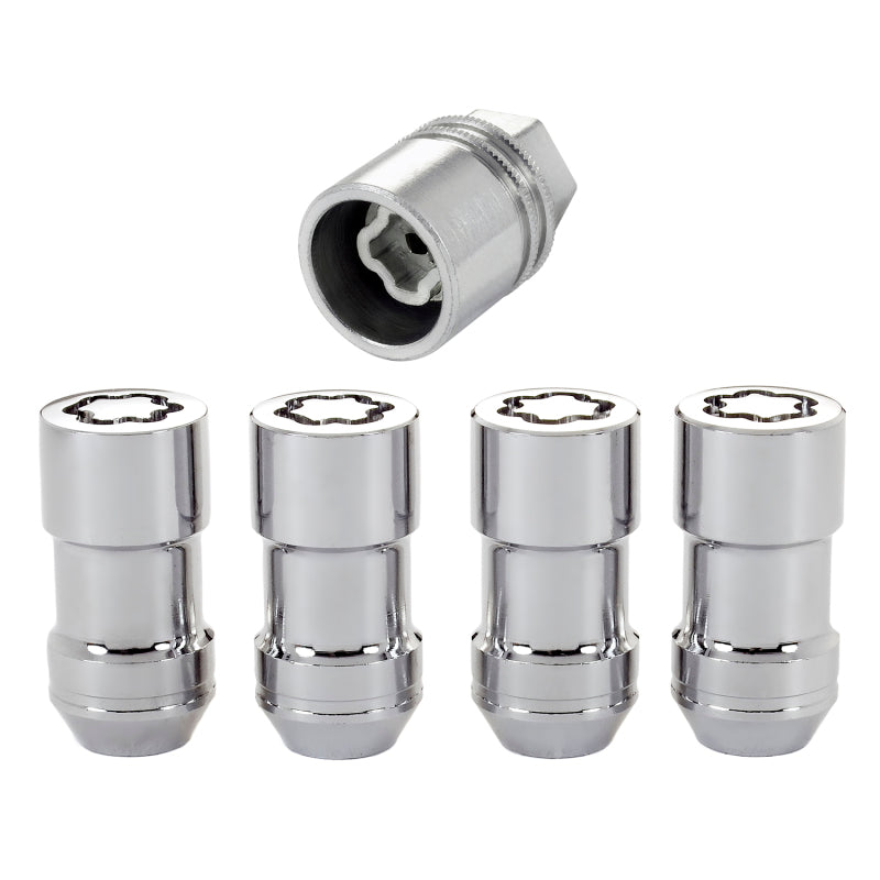 McGard Wheel Lock Nut Set - 4pk. (Cone Seat) 9/16-18 / 7/8 Hex / 1.765in. Length - Chrome 24234 24234 Photo - out of package