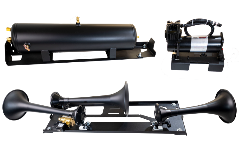 Kleinn Air Horns Kleinn 23-24 Ford F-250/ F-350/ F-450 Onboard Air System w/ Model 730 Horns FSD23-734 FSD23-734 Photo - Primary