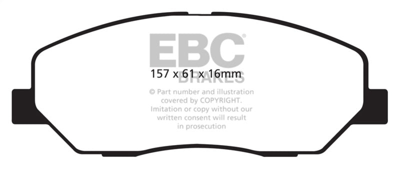 EBC Disc Brake Pad Set DP41821R Photo - Primary