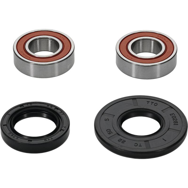 Pivot Works Honda Wheel Bearing Kit Premium Bearings 25-1075-P 25-1075-P Photo - Primary