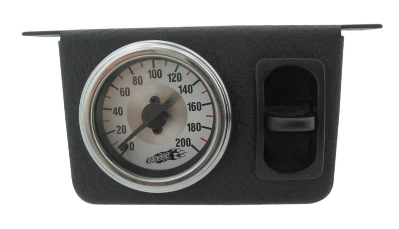 AIRLIFT Single Needle Gauge Panel with one paddle switch- 200 PSI 26161 Photo - Primary